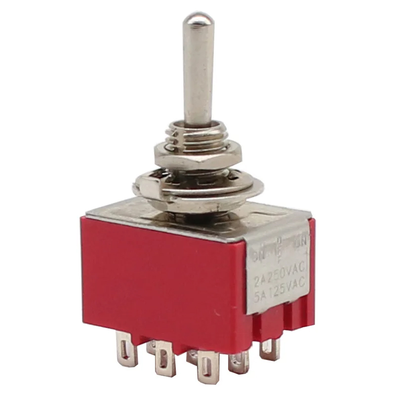 IC-148A 9P Ø6MM ON-ON TOGGLE SWİTCH MTS-302 (5271)