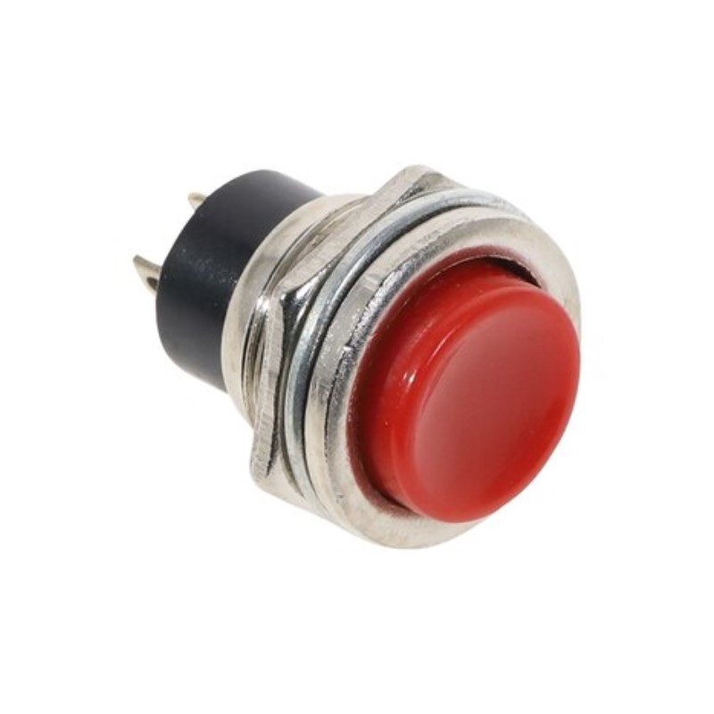 IC-180 YUVARLAK 16MM KIRMIZI METAL BUTON DS-212 (5271)