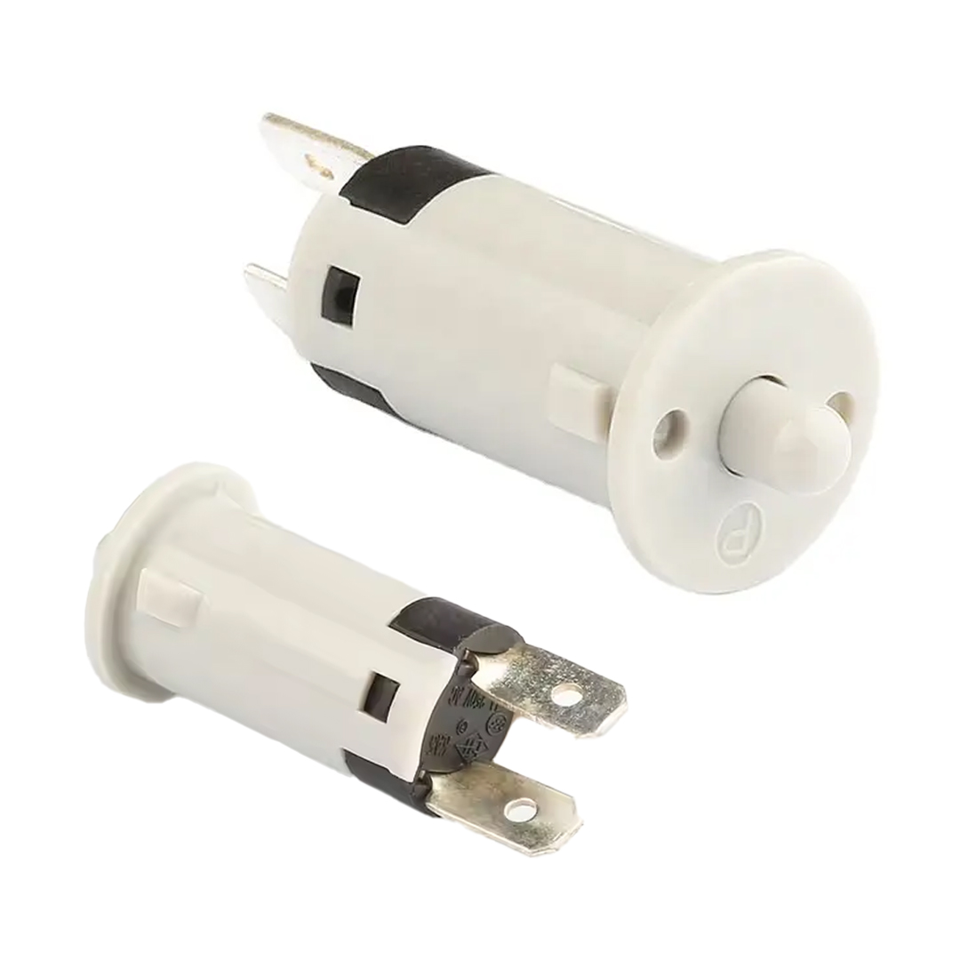 IC-187A KAPAK SWİTCH Ø12MM (NC) NORMALDE KAPALI KONTAK PBS-25B BEYAZ (5271)
