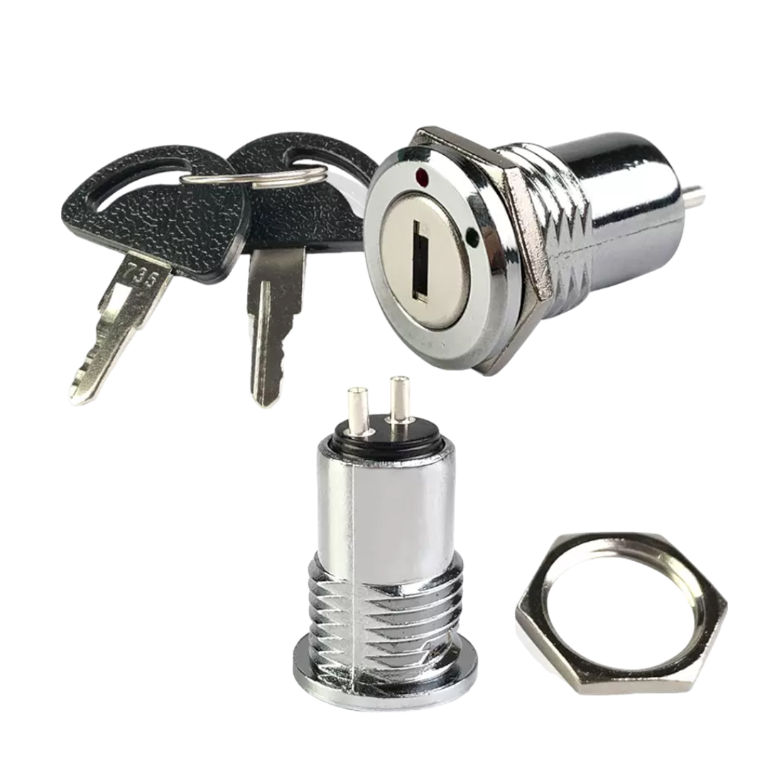 IC-195A ANAHTARLI SWİTCH 0-1 16MM K16-101 (5271)