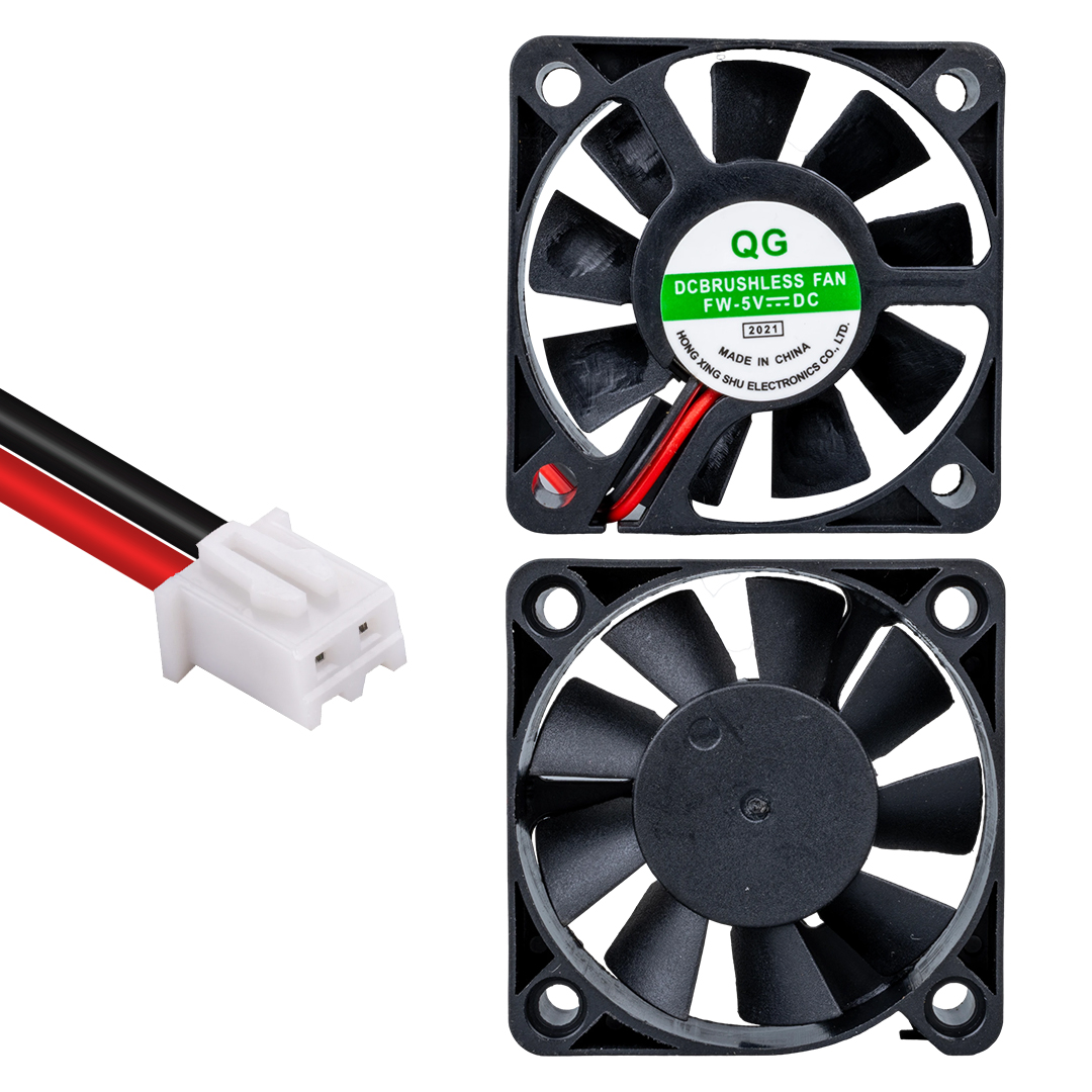 IC-216 FIRÇASIZ DC FAN 50X50X10MM 5 VOLT 2 PİN (5271)