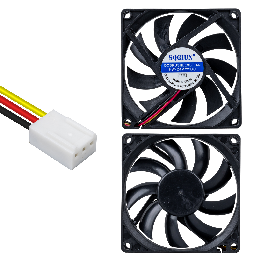 IC-216A 80X80X15MM 24 VOLT 3 PİN FIRÇASIZ DC FAN (5271)