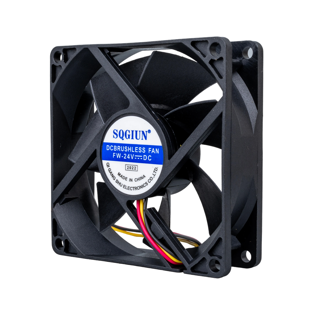 IC-216A FIRÇASIZ DC FAN 80X80X25MM 24 VOLT 3 PİN (5271)