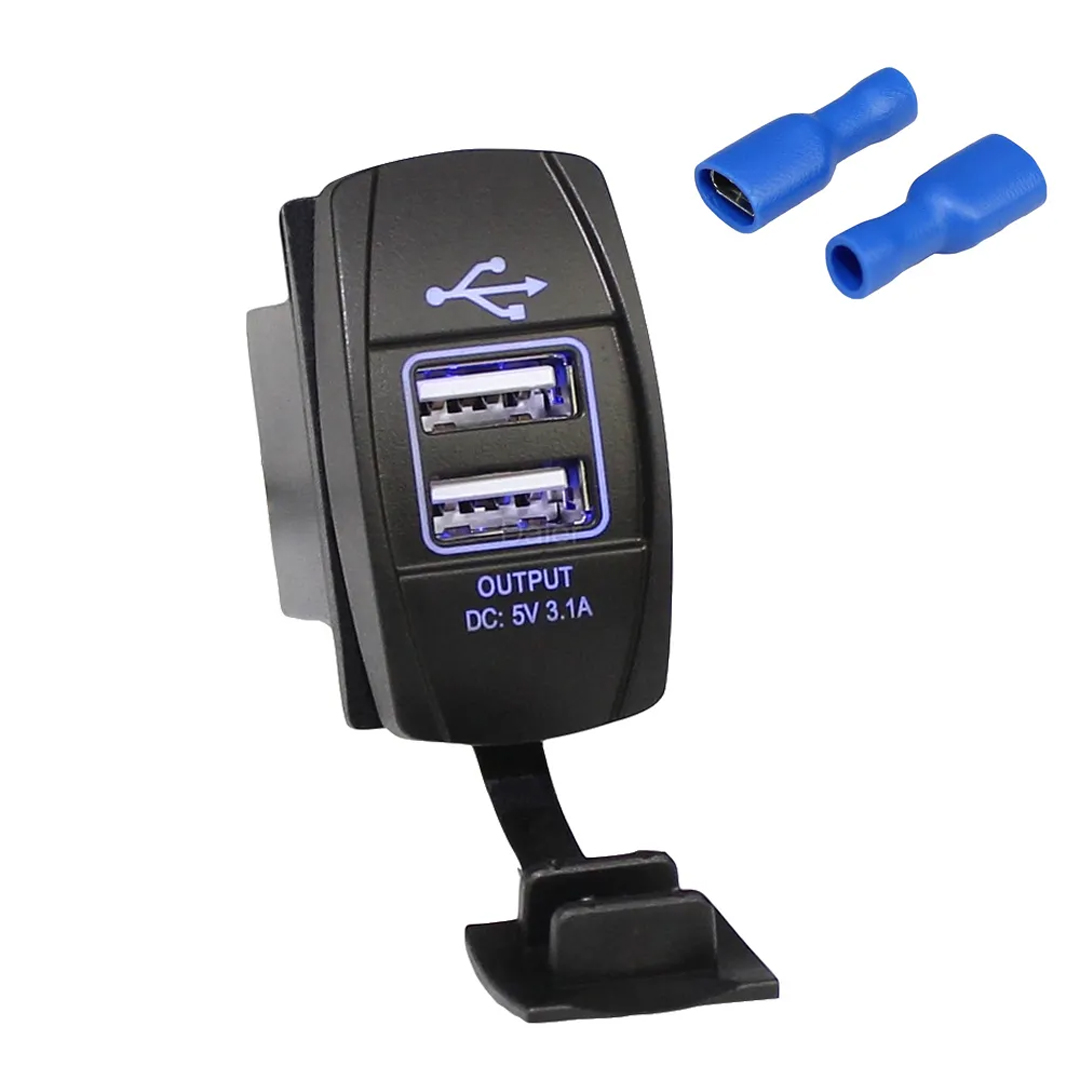 IC-266-C-3 MARİN TİP 2Lİ USB 5V 3.1A 12-24V (5271)