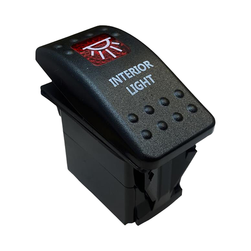 İÇ AYDINLATMA LAMBASI IŞIKLI 3P ON-OFF 12-24V MARIN SWITCH (IC-134M-S5) (5271)
