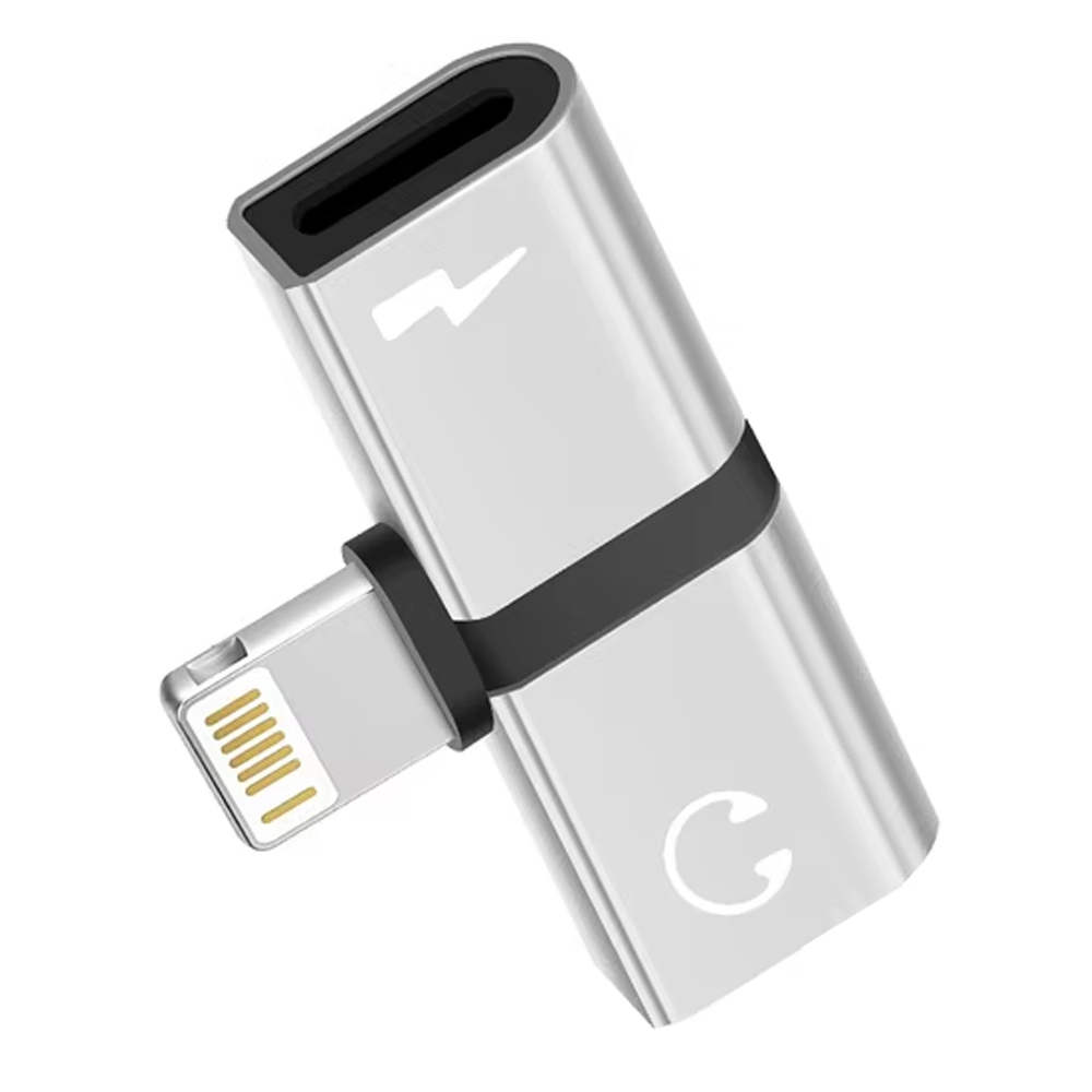IPHONE LIGHTNING ŞARJ VE KULAKLIK ÇEVİRİCİ ADAPTÖR JACK (5271)
