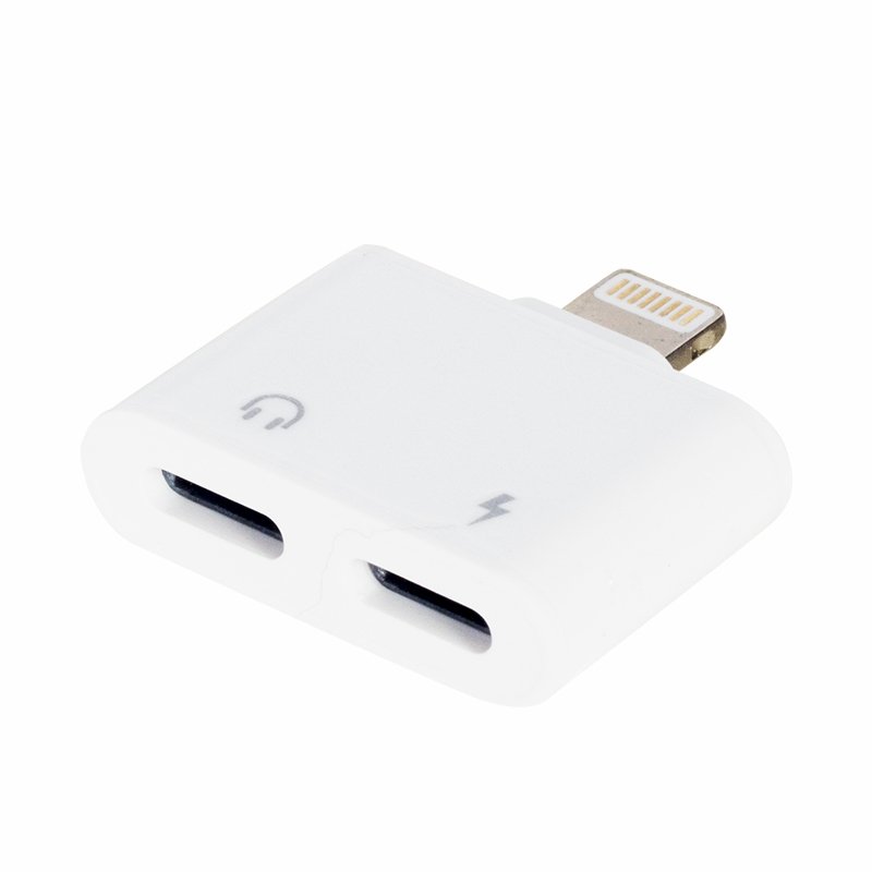 IPHONE ŞARJ VE KULAKLIK ÇOKLAYICI ÇEVİRİCİ ADAPTÖR JACK (5271)