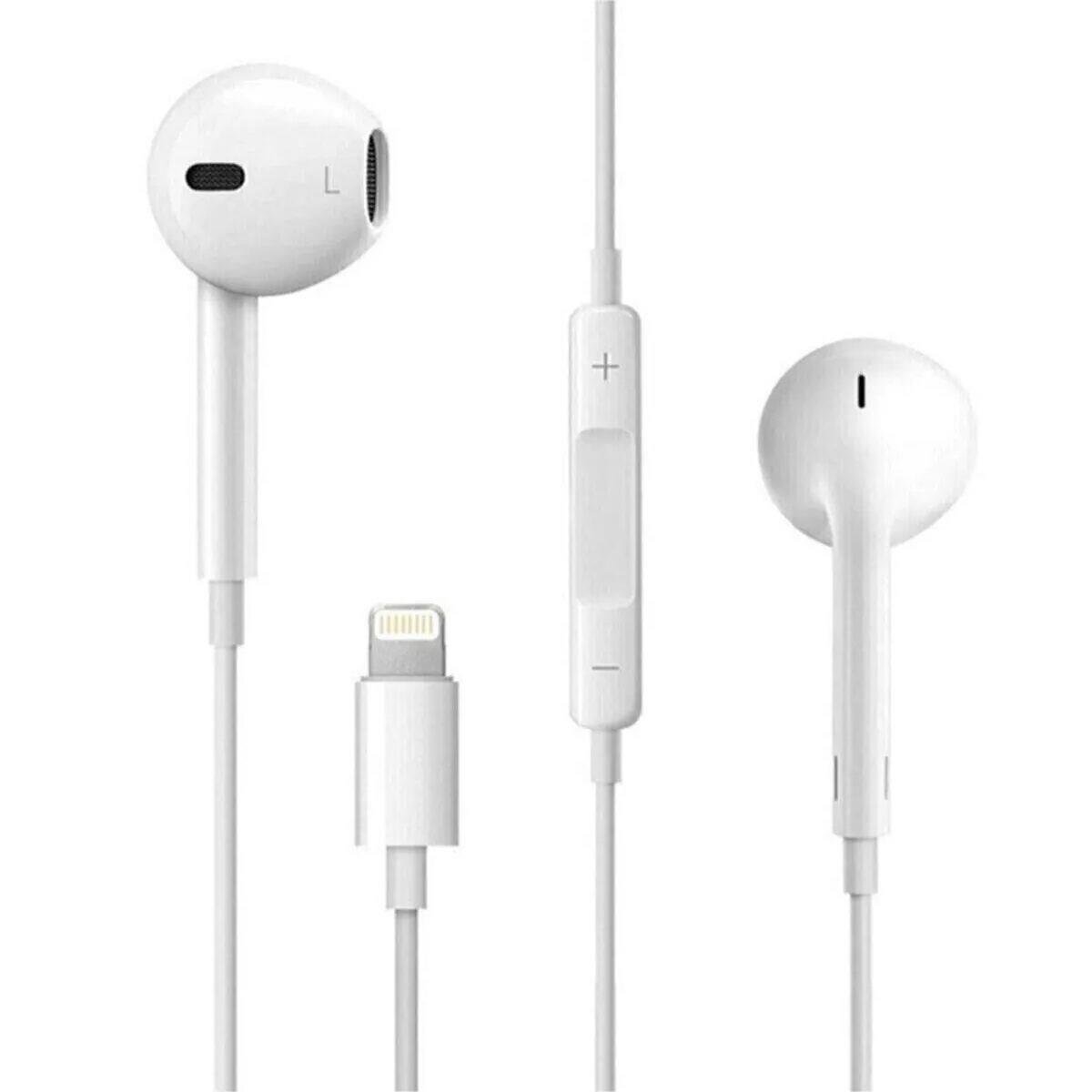 İphone Ucu Çıkışlı Pop Up Kulakiçi Yumuşak Kontrol Tuşlu Kulaklık (5271)