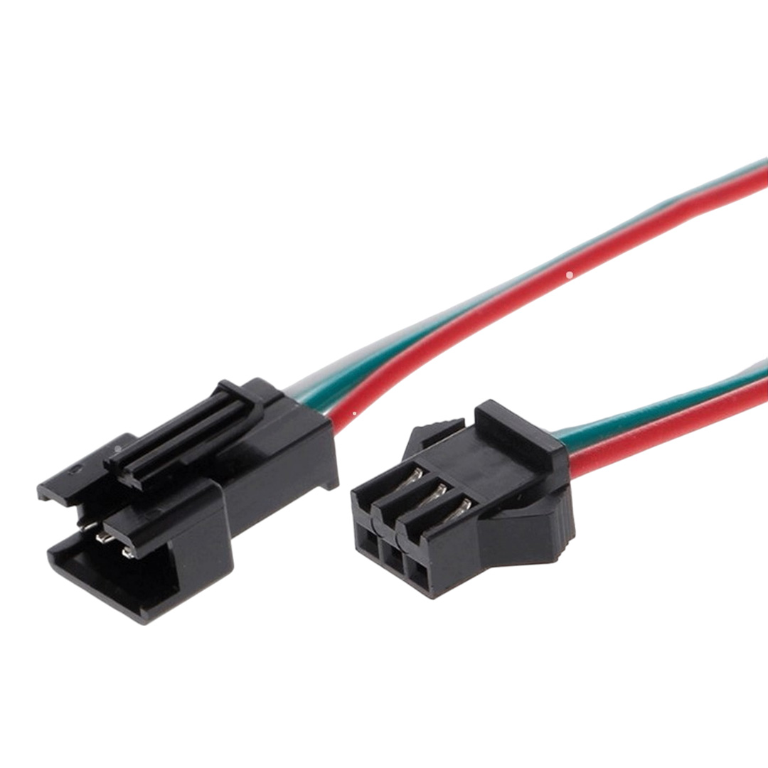 JST SM 3 PİN KABLOLU SOKET KONNEKTOR TAKIM (IC-261J-3) (5271)