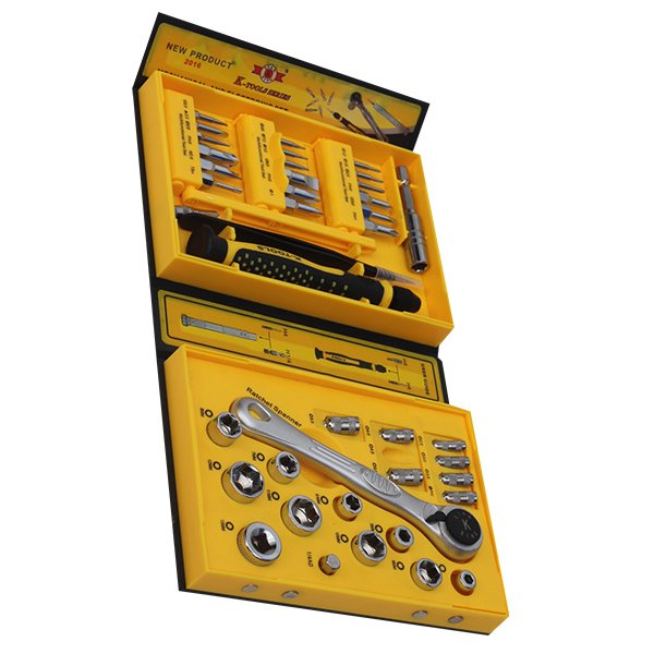 K-1678 41 PARÇA MEKANİK VE ELEKTRONİK TAMİRCİ TORNAVİDA TAKIMI (5271)