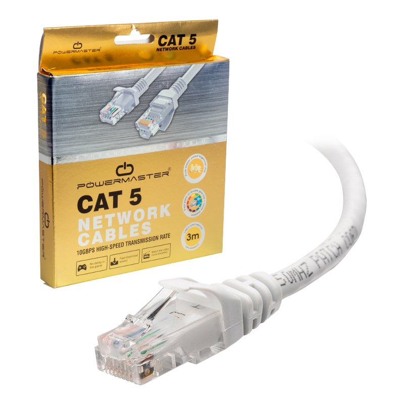 KABLO.CAT5 3 METRE GRİ  KUTULU (5271)