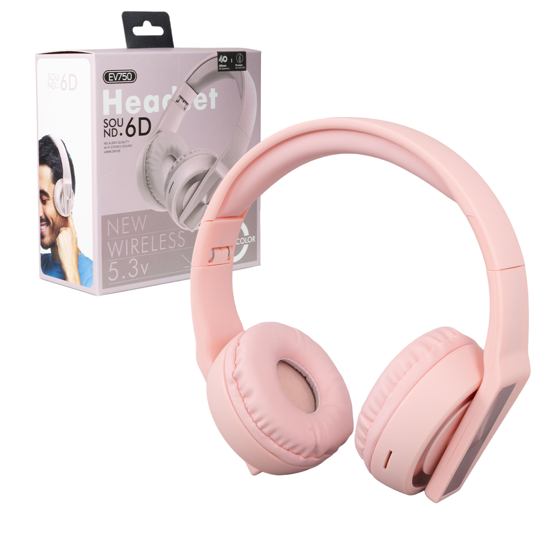 KABLOSUZ BLUETOOTH KULAKÜSTÜ TASARIM KULAKLIK EV750 (5271)