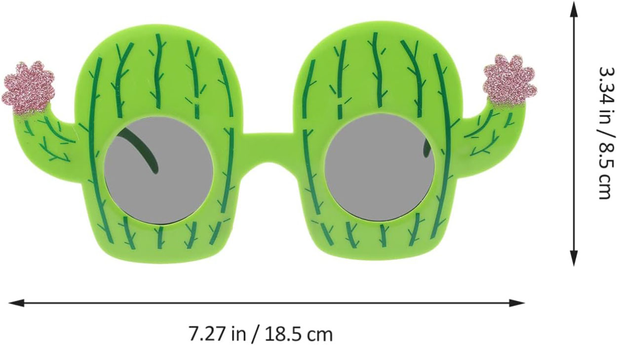 Kaktüs Temalı Hawaii Yaz Partisi Gözlüğü 8.5x18.5 cm (5271) Kaktüs Temalı Hawaii Yaz Partisi Gözlüğü 8.5x18.5 cm (5271)