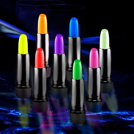 Karanlıkta Parlayan Yanan UV Neon Ruj Yüz Boyama 6 Adet 6 Renk (5271) Karanlıkta Parlayan Yanan UV Neon Ruj Yüz Boyama 6 Adet 6 Renk (5271)