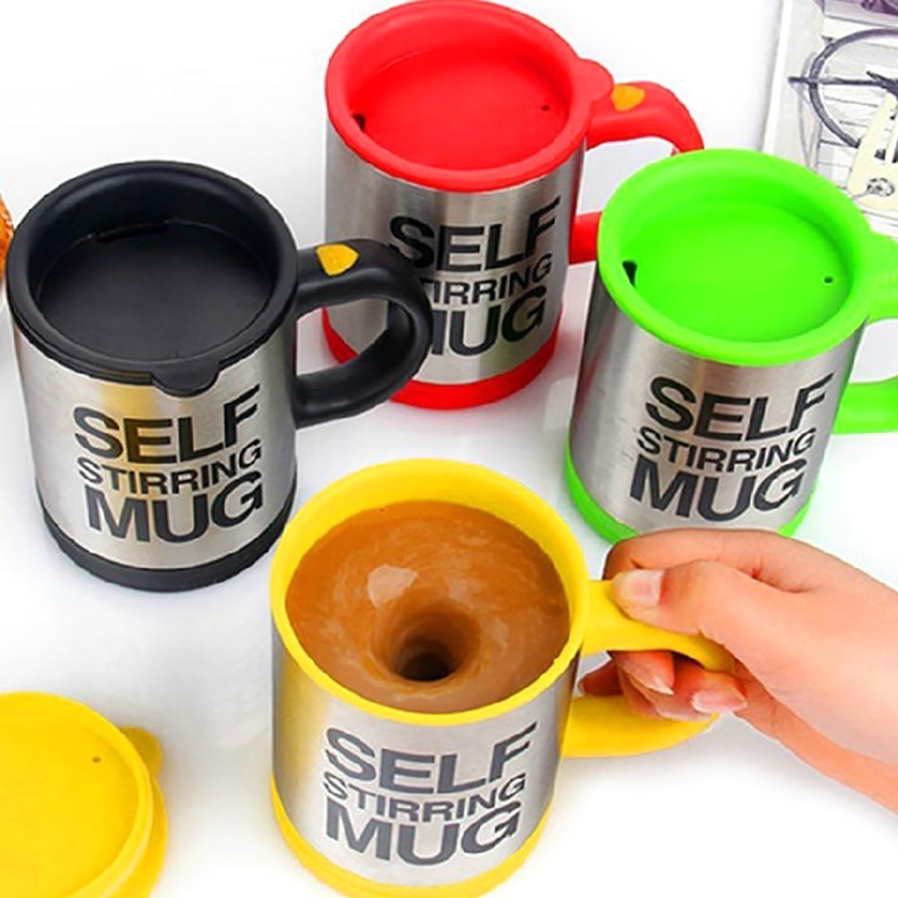 Karıştırıcı Özellikli Mikser Kupa Bardak Self Stirring Mug (5271) Karıştırıcı Özellikli Mikser Kupa Bardak Self Stirring Mug (5271)