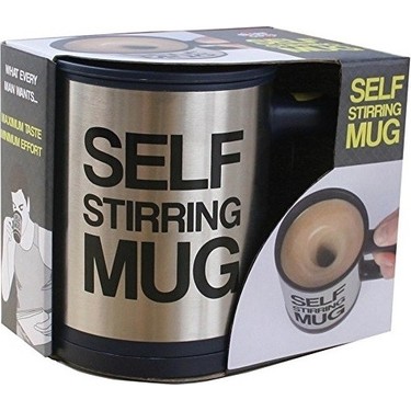 Karıştırıcı Özellikli Mikser Kupa Bardak Self Stirring Mug (5271) Karıştırıcı Özellikli Mikser Kupa Bardak Self Stirring Mug (5271)