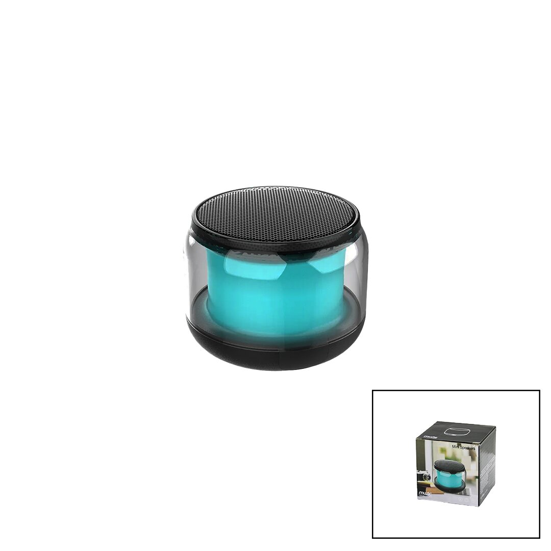KAVANOZ MODELİ - MİKA GÖVDEB LUETOOTH WİRELESS MİNİ HOPARLÖR SPEAKER USB ŞARJLI - IŞIKLI5W (5271)