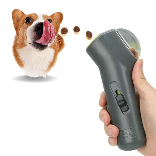Kedi ve Köpekler İçin Hazneli Mama Fırlatma Oyuncağı Yem Atıcı Aparat (5271)