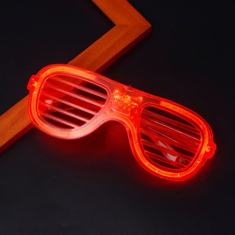 Kırmızı Led Işıklı Parti Gözlüğü - Neon Glow Şerit Gözlük 3 Modlu (5271) Kırmızı Led Işıklı Parti Gözlüğü - Neon Glow Şerit Gözlük 3 Modlu (5271)