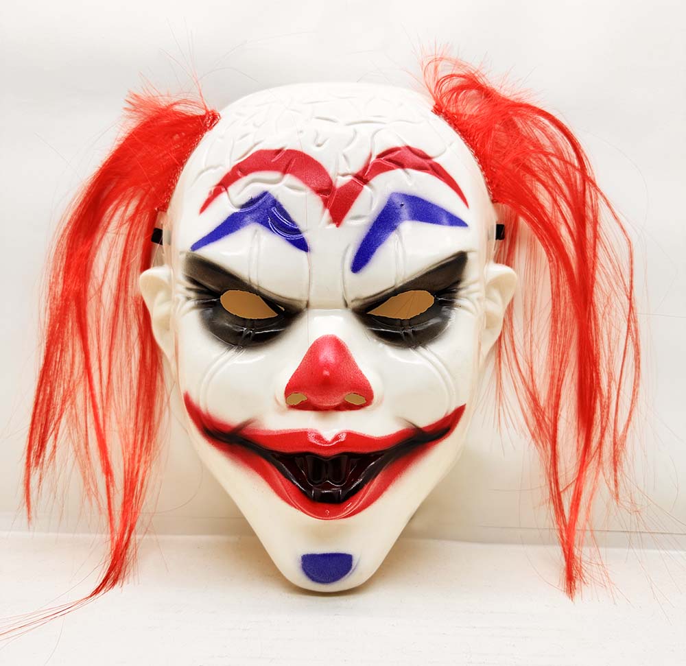Kızıl Saçlı Joker Palyaço Maskesi (5271)