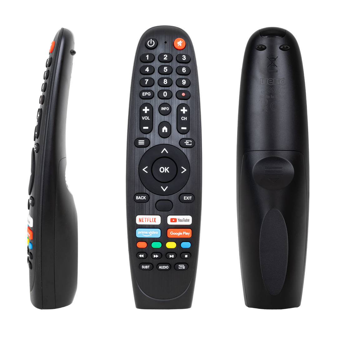 KL ONVO-PROFİLO-SABA NETFLIX-YOUTUBE-GOOGLE PLAY-PRIME VIDEO TUŞLU SES KOMUTSUZ LCD LED TV KUMANDA (5271)