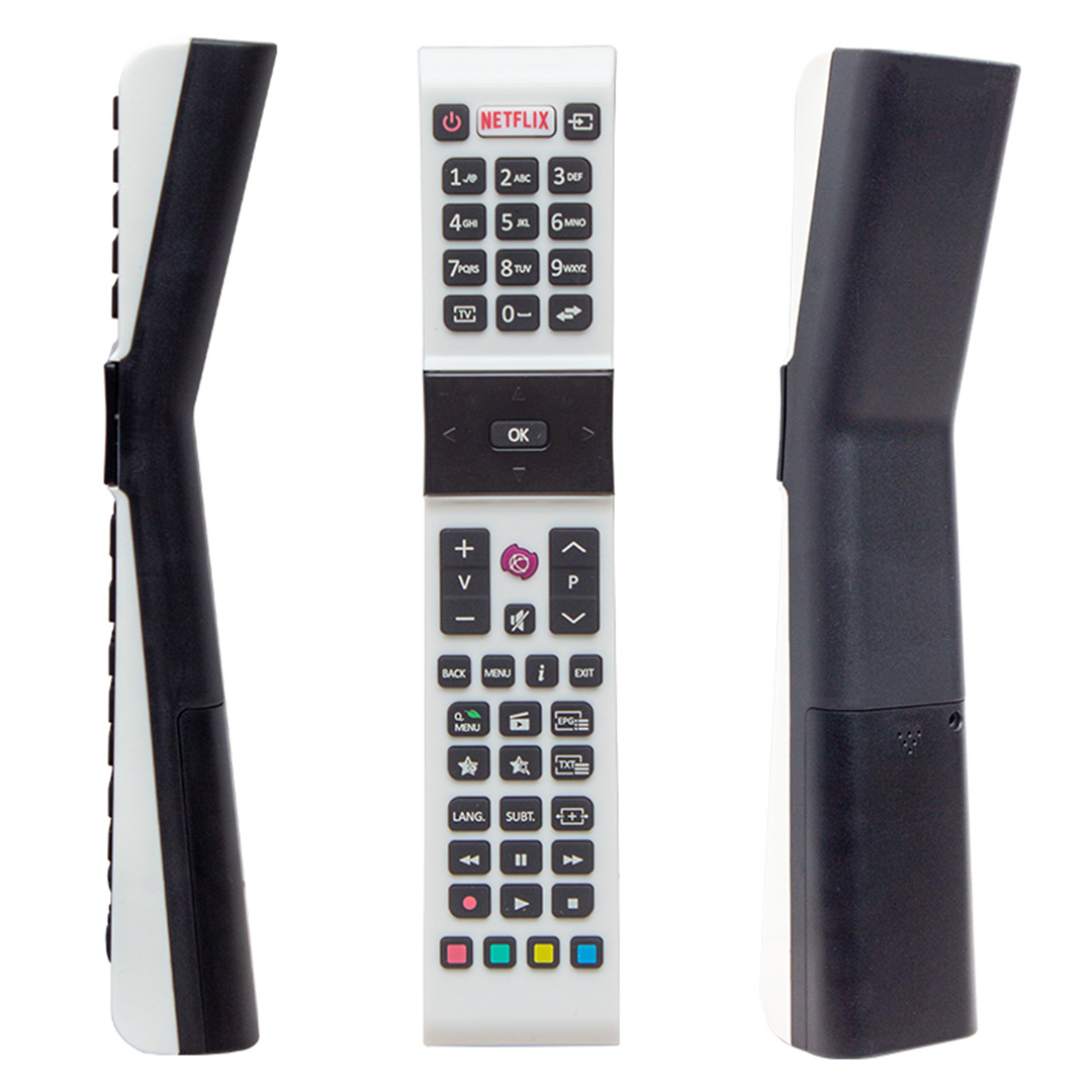 KL PROFİLO RCA49130 NETFLIX TUŞLU BEYAZ LCD-LED TV KUMANDA YAZISIZ * JVC * VESTEL * SANYO (5271)