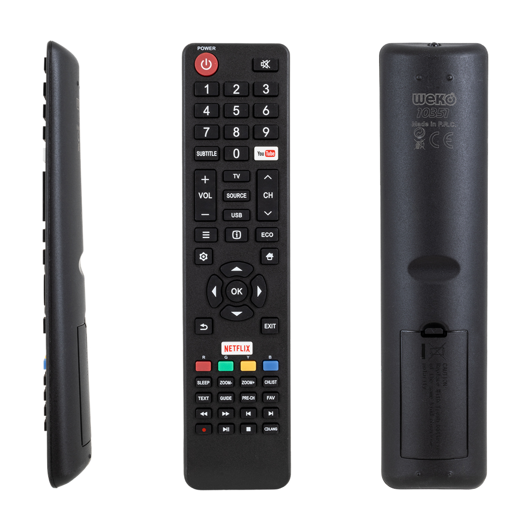 KL TESLA 06-532W54-TLA1XS YOUTUBE-NETFLIX TUŞLU LCD LED TV KUMANDA (5271)