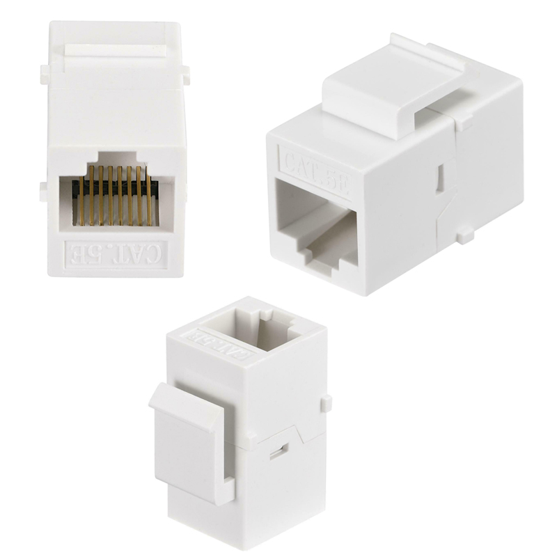 KLİPSLİ RJ45 DİŞİ/DİŞİ ARA APARAT (8P/8C ARA) (5271)