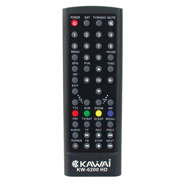 KR KAWAİ KW-6200 HD UYDU KUMANDASI (31808=31533) (5271)