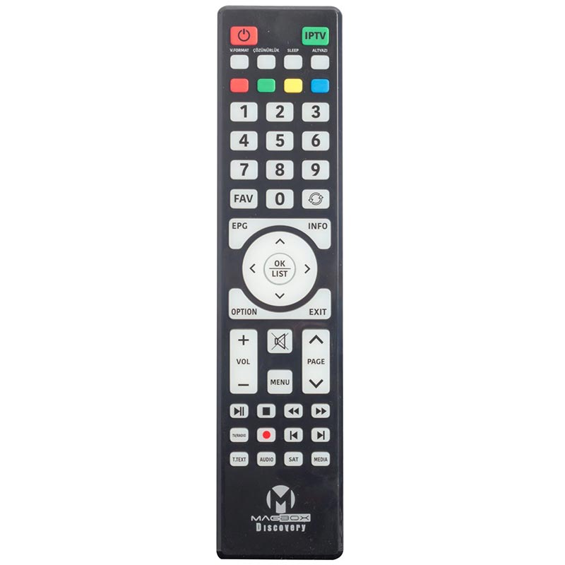 KR MAGBOX DISCOVERY IP TV UYDU KUMANDA (19257=16923) (5271)