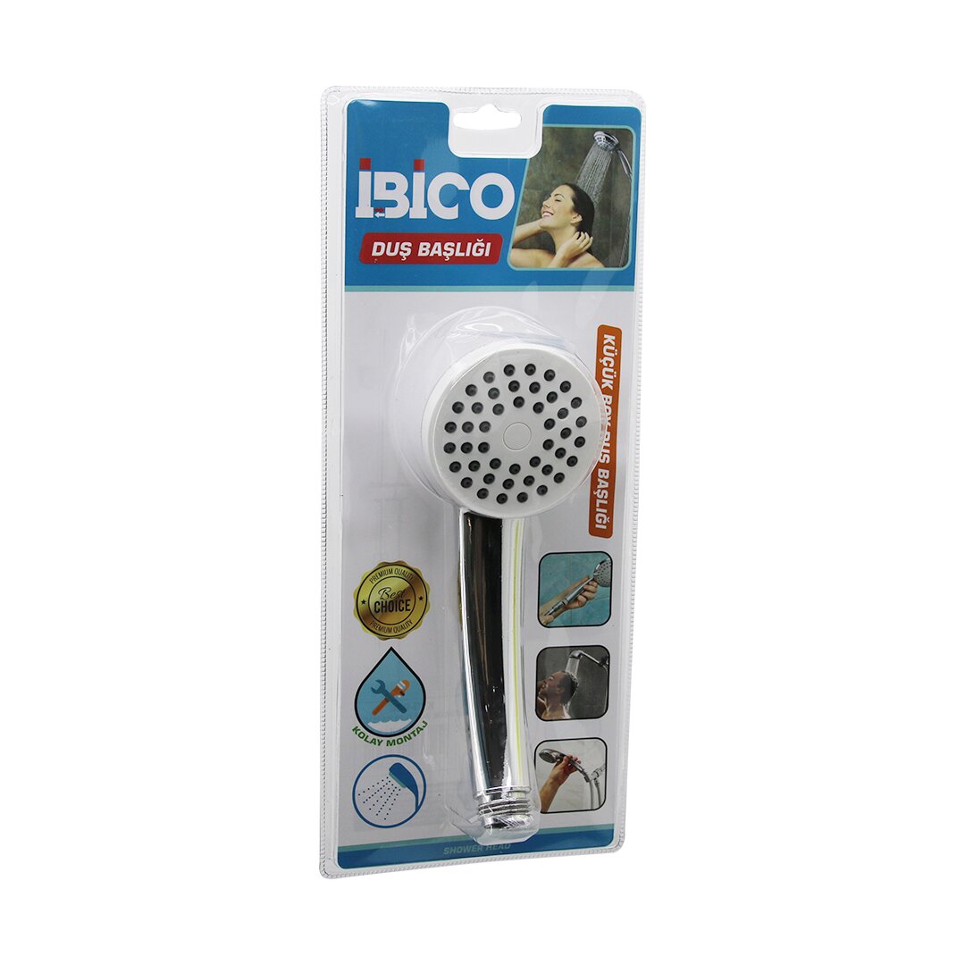 KÜÇÜK BOY YUVARLAK - BOMBELİ=6.7CM DUŞ BAŞLIK VAKUMLU KROM GÖVDE - BEYAZ ZEMİN - SİYAH İĞNE SAP:11.5CM (5271)