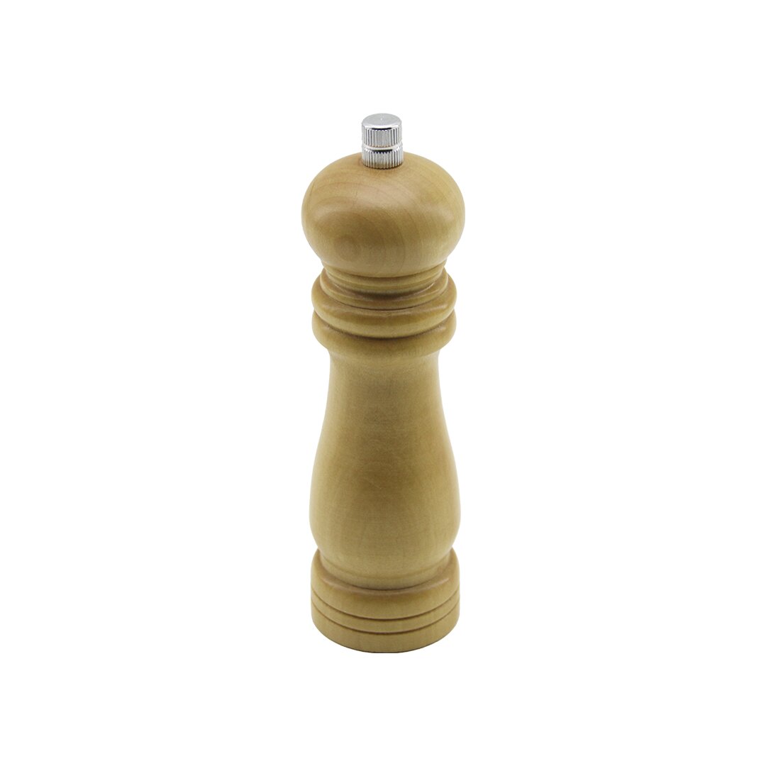 KÜÇÜK= ÇAP: 4.5CM - UZUNLUK: 15CM AHŞAP TUZ - BAHARAT ÖĞÜTÜCÜ (5271)