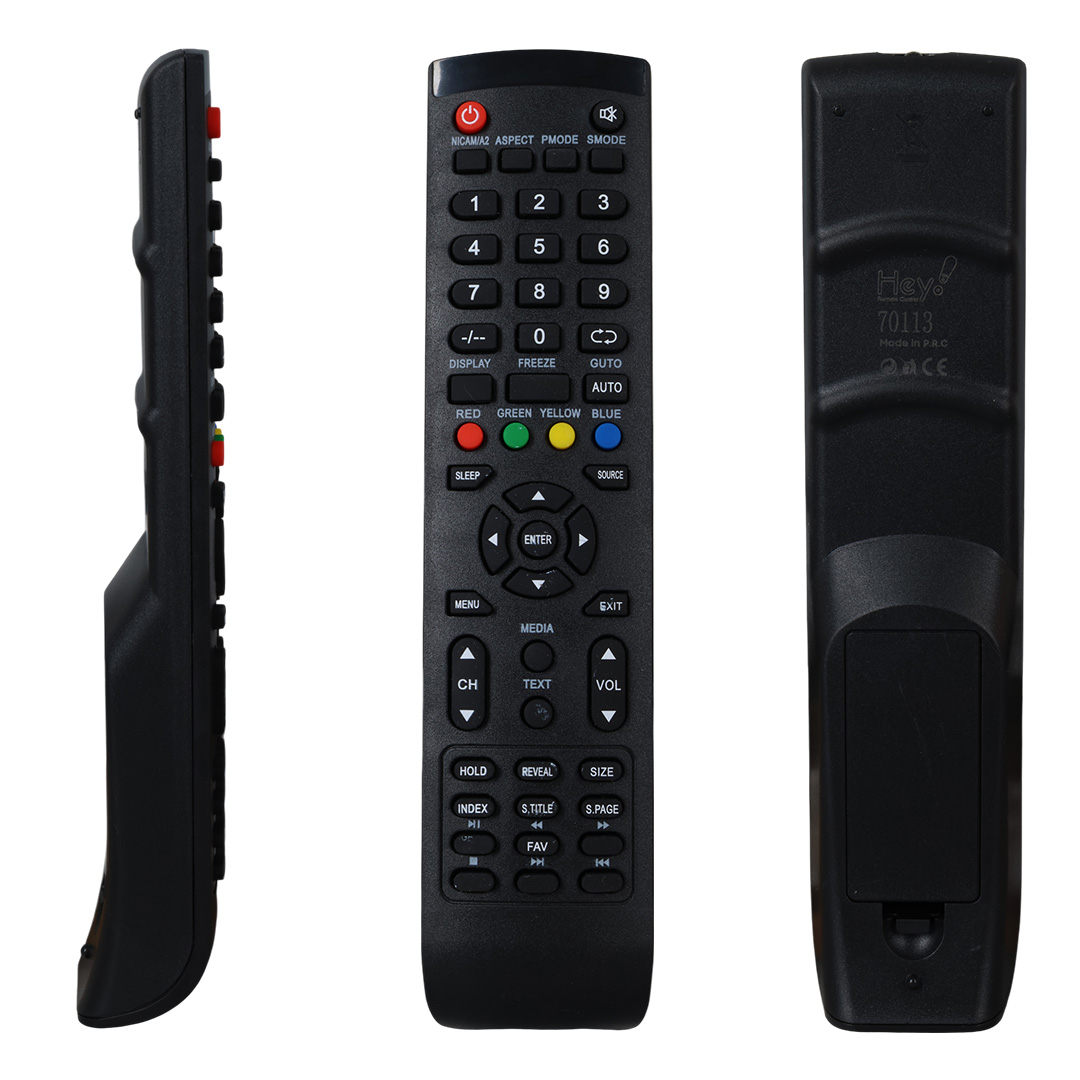 KÜÇÜK KALIP NORDMENDE-SANYO LCD LED TV KUMANDA (70113=40039=33185) (5271)