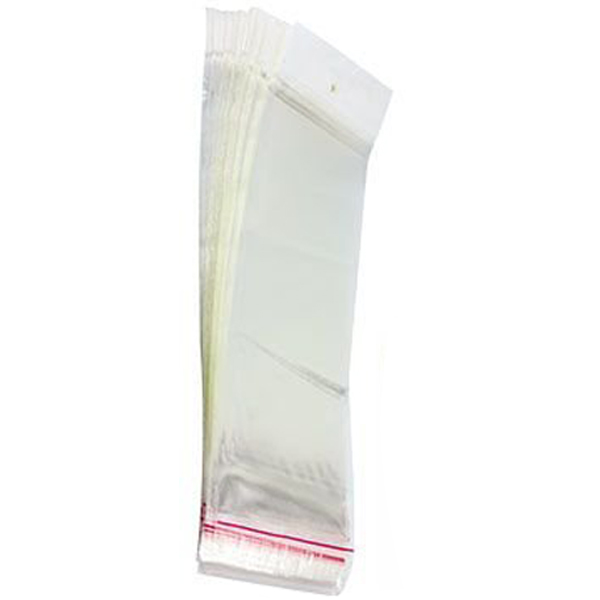 KUMANDA POŞETİ ASKILI ŞEFFAF (100 ADET) 25 CM X 8 CM (5271)