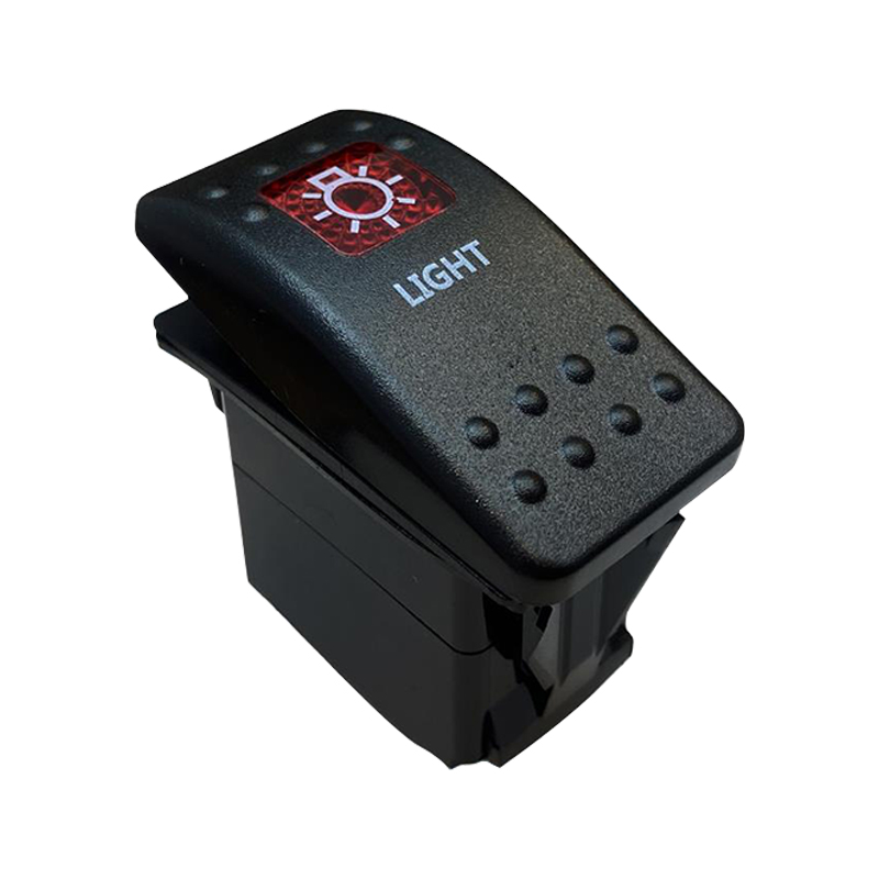 LAMBA GÖSTERGESİ IŞIKLI 3P ON-OFF 12-24V MARIN SWITCH (IC-134M-S4) (5271)