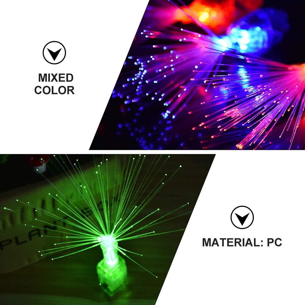 Led Işıklı Renkli Püsküllü Parmak Işığı 4 Renk 4 Adet (5271) Led Işıklı Renkli Püsküllü Parmak Işığı 4 Renk 4 Adet (5271)
