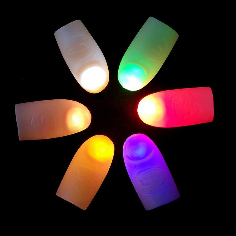 Led Işıklı Sihirli Parmak Işıklı Parmak Şaka Parmak (5271)