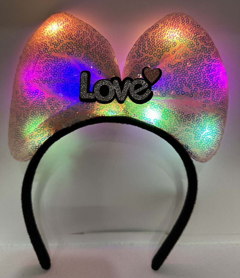 LED Işıklı Love Yazılı Pembe Fiyonk Taç – Kız Çocuk Parti Tacı (5271) LED Işıklı Love Yazılı Pembe Fiyonk Taç – Kız Çocuk Parti Tacı (5271)