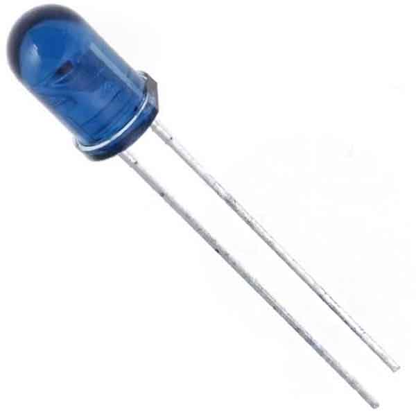 LED MAVİ 5MM MERCEKLİ (5271)