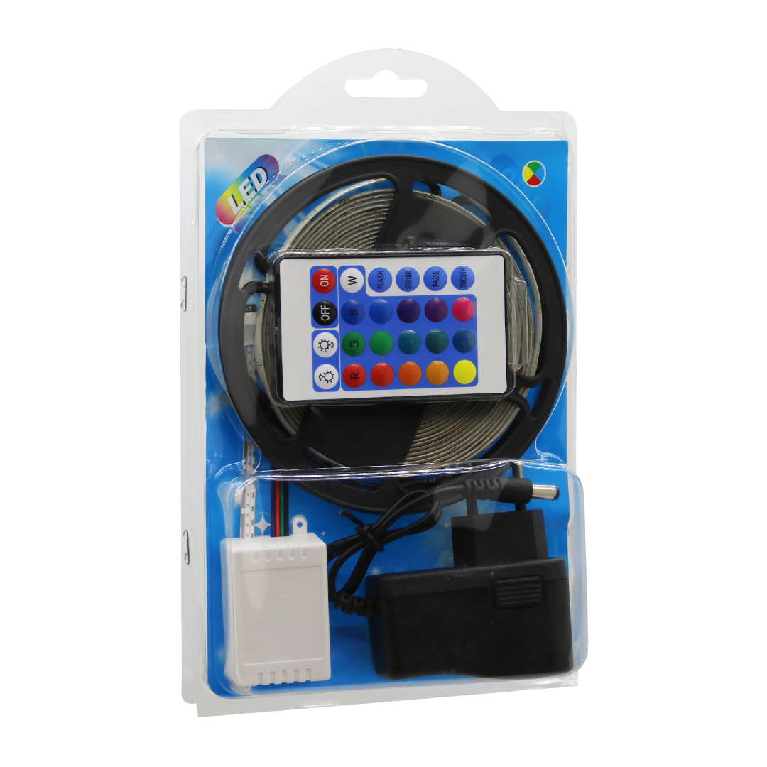 LED RGB KUMANDALI ŞERİT LED 5MT (5271)