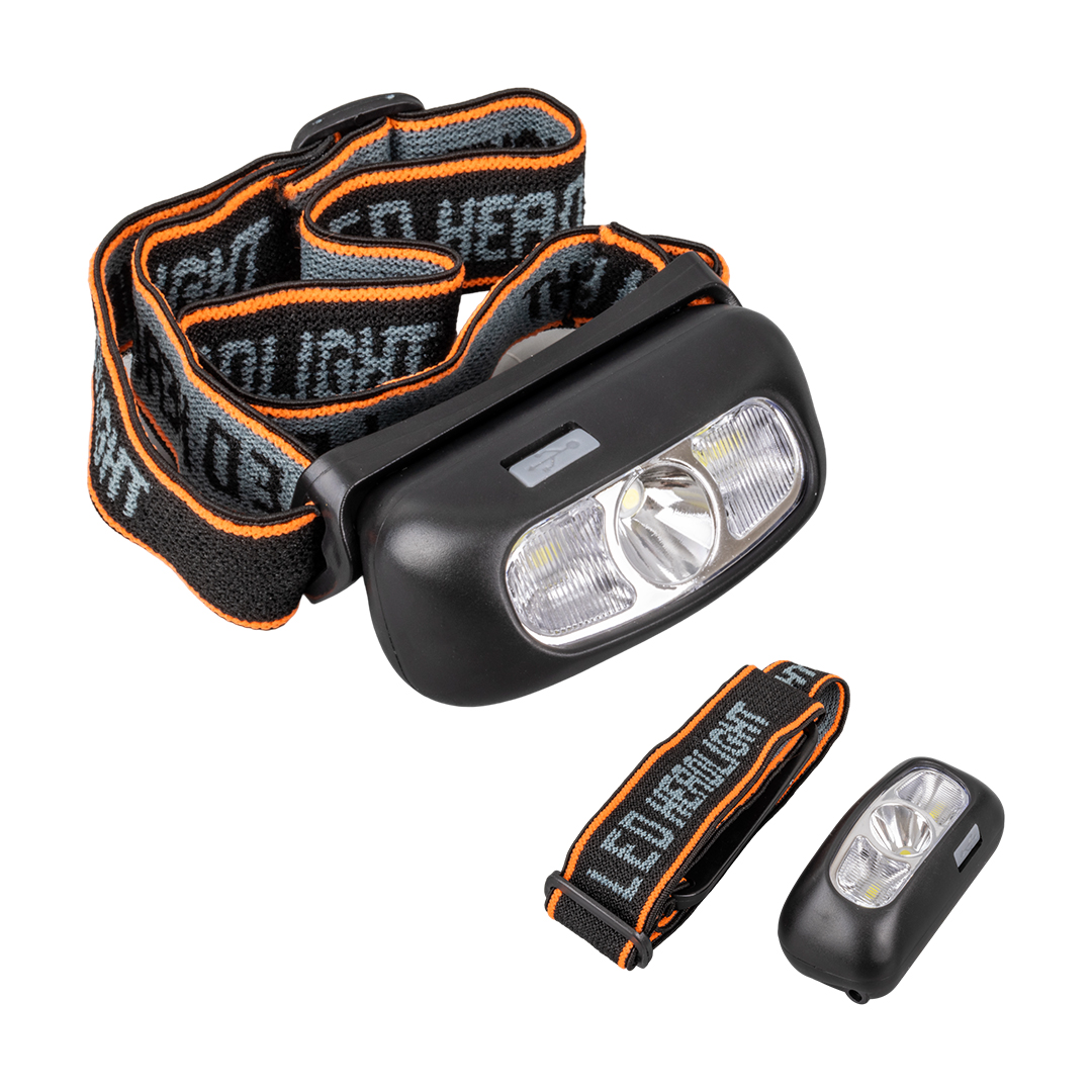 LEDLİ USB ŞARJLI KAFA FENERİ CY-2088 (5271)