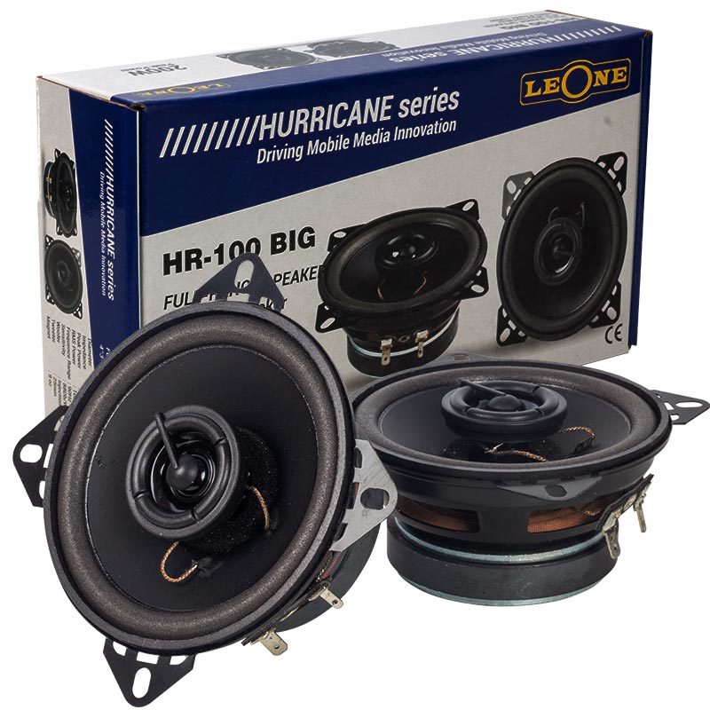 LEONE HR-100 BIG 10 CM TWEETERLI OTO  HOPARLÖR 2Lİ TAKIM (5271)