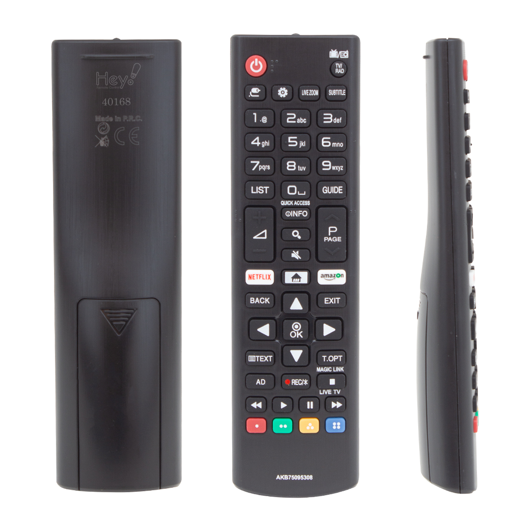 LG NETFLIX-AMAZON TUŞLU LCD LED TV KUMANDA (AKB75095308CAS65BN708) (40168=16961) (5271)