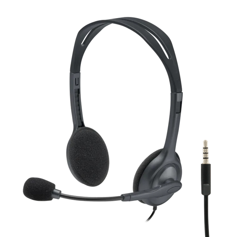 LOGITECH H111 STEREO SİYAH KULAKLIK (5271)