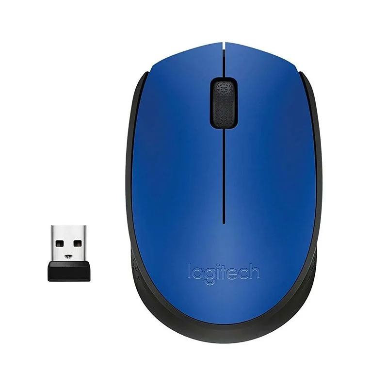 LOGITECH M171 USB KABLOSUZ MAVİ MOUSE (5271)