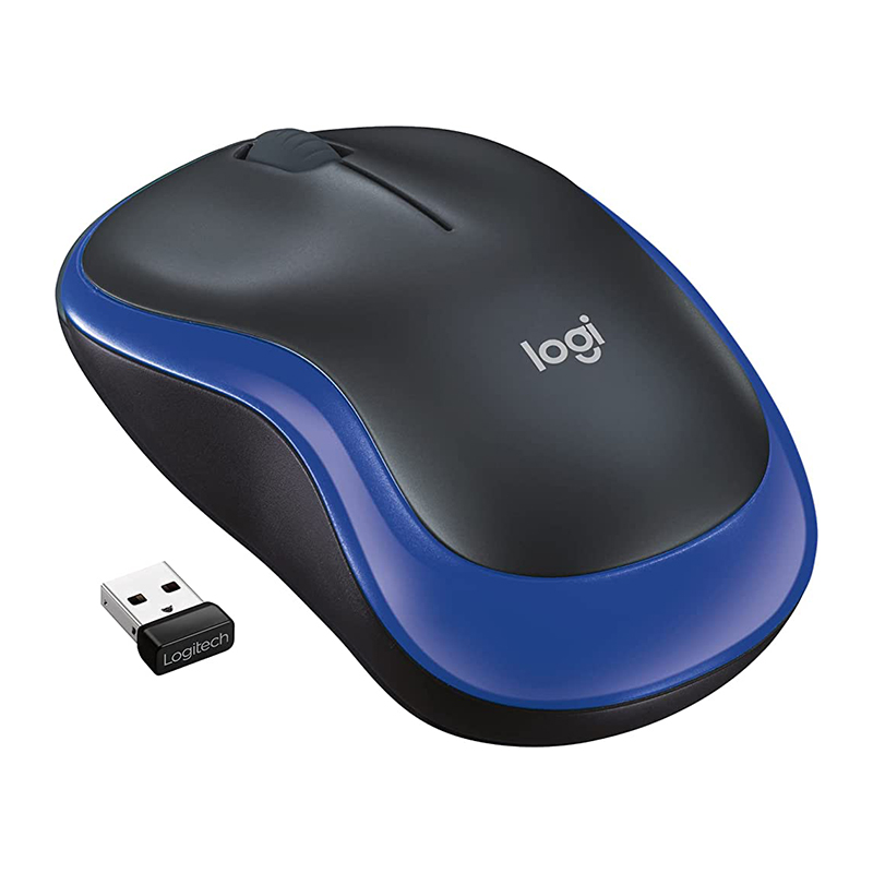 LOGITECH M185 MAVİ KABLOSUZ MOUSE (5271)