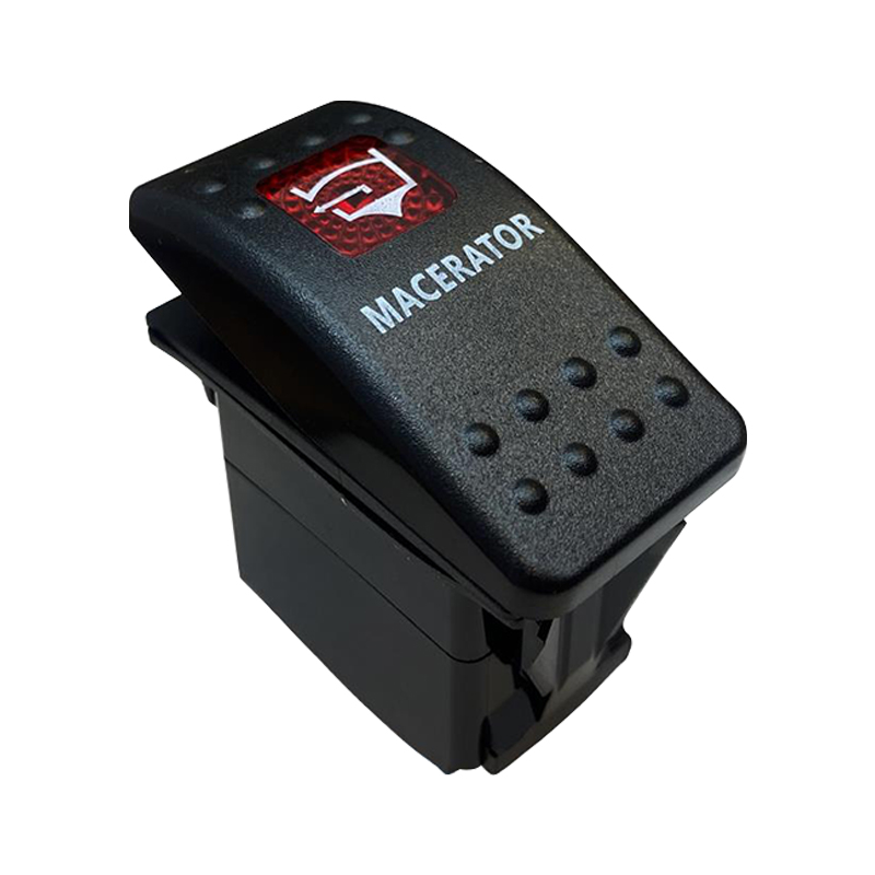 MACARATÖR IŞIKLI 3P ON-OFF 12-24V MARIN SWITCH (IC-134M-S7) (5271)