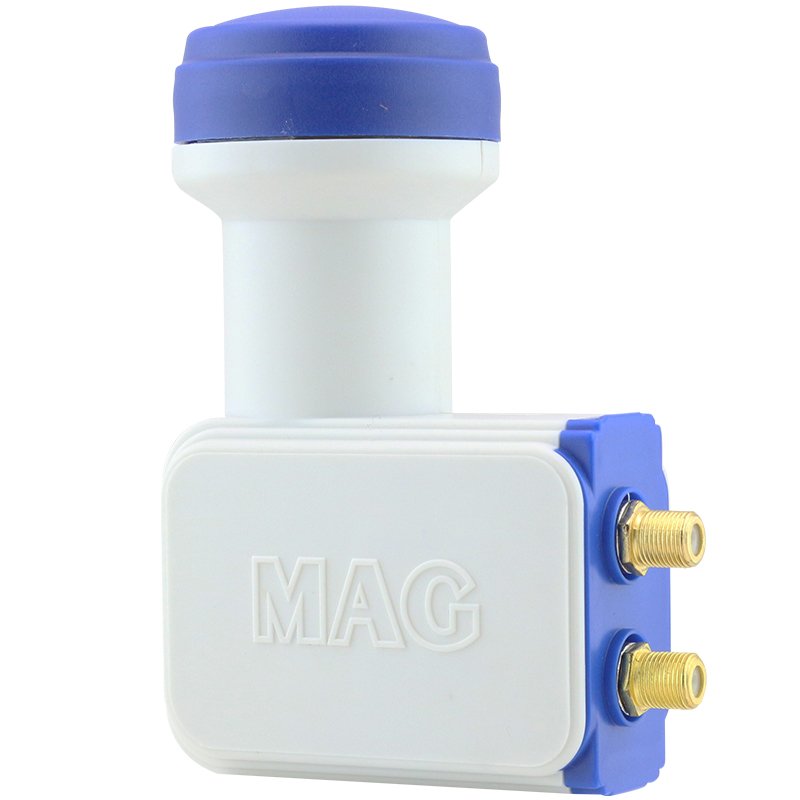 MAG ÇİFTLİ TWİN LNB ALTIN UÇLU PHILIPS CHİP 0.1DB (5271)