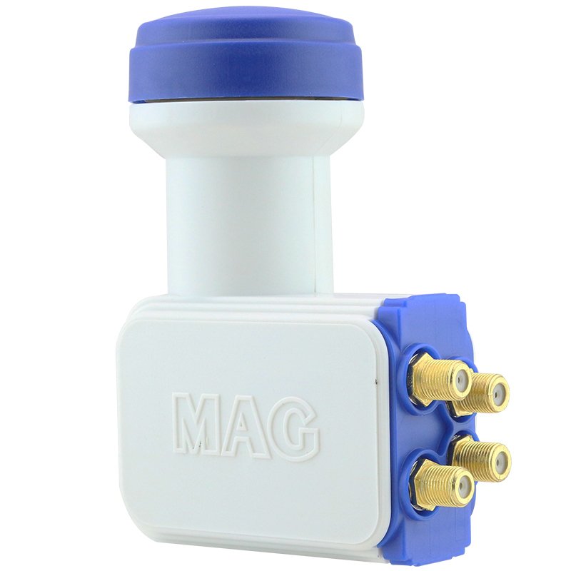 MAG DÖRTLÜ QUAD LNB ALTIN UÇLU NEC CHİP 0.1DB (5271)