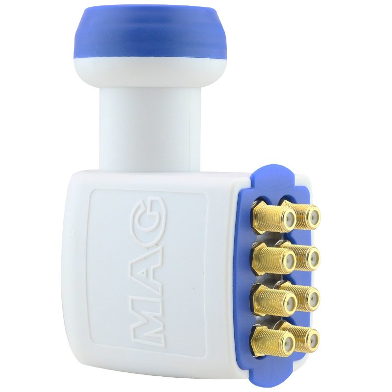MAG SEKİZLİ LNB OCTO ALTIN UÇLU NEC CHIP 0.3DB (5271)
